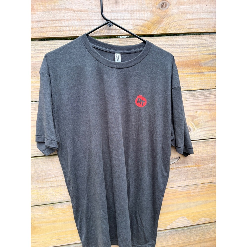 American Apparel Rotten Tomatoes Certified Fresh 2025 Movie List T-Shirt XL Gray
